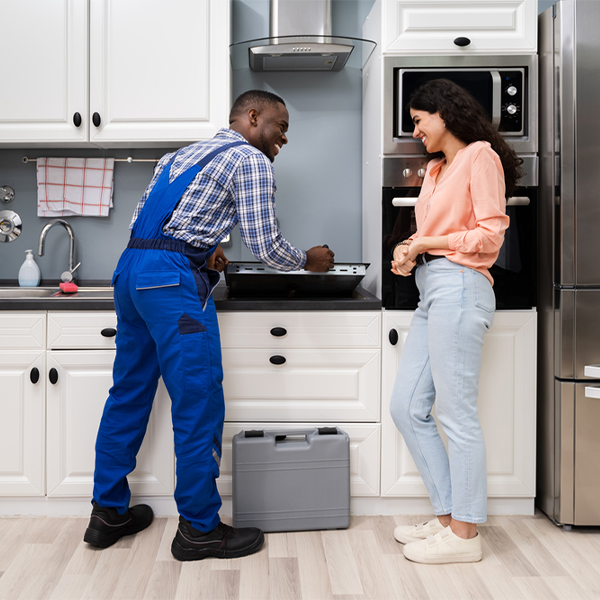 can you provide an estimate for cooktop repair before beginning any work in Sybertsville PA